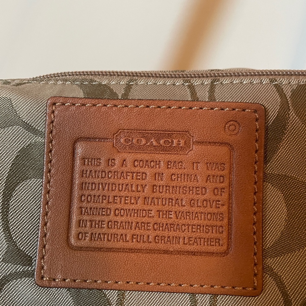 Coach Small SoHo Crossbody Bag in Tan - Picture 3 of 17